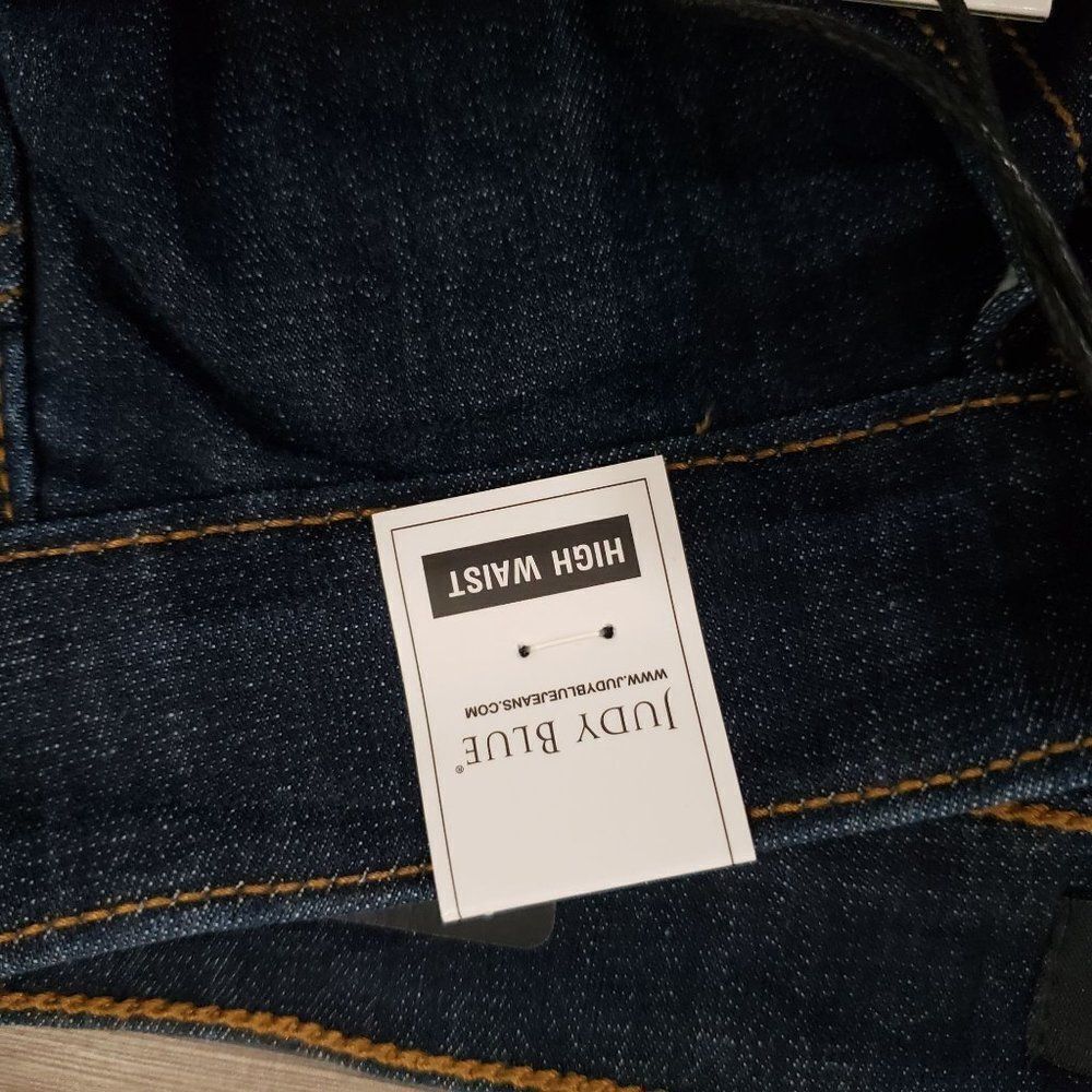 Judy Blue High Waist Skinny Fit Stretch Jeans Phone Pocket Women's Size 1/25 NWT - Picture 4 of 13